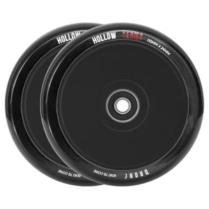 Drone Hollow Series Scooter Wheel - 110mm - Black / Black