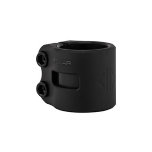 Drone Solar Scooter Double Clamp - Black