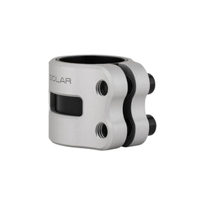 Drone Solar Scooter Double Clamp - Silver