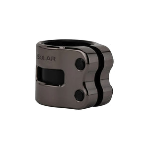 Drone Solar Scooter Double Clamp - Smoked Chrome