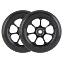 Tilt Durare Scooter Wheels - Spoked - 110mm - Black - Pair