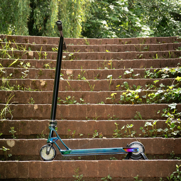 Ethic Pandemonium Tenacity Custom Scooter Build - Black / Chrome Blue