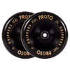 Thumbnail for Proto Gripper Fullcore Wheels - 110mm - Black on Black - Pair