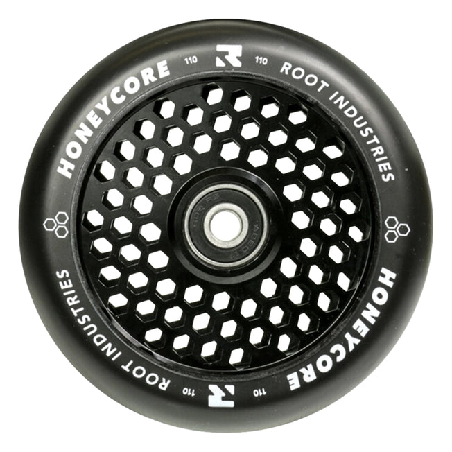 Root Honeycore Scooter Wheels - 120mm - Black on Black - Pair
