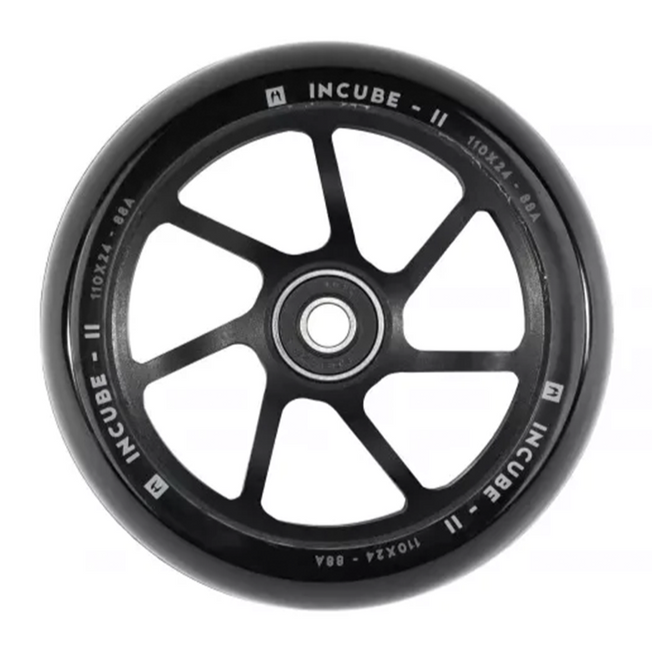 Ethic Incube V2 Pro Scooter Wheel - 110mm - Black on Black