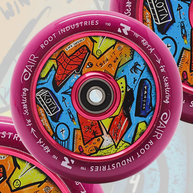 Root x KOTA Air Wheels - Limited Edition - 110mm - Purple - Pair