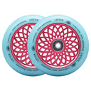 Root Lotus Scooter Wheels - 110mm - Isotope / Pink - Pair