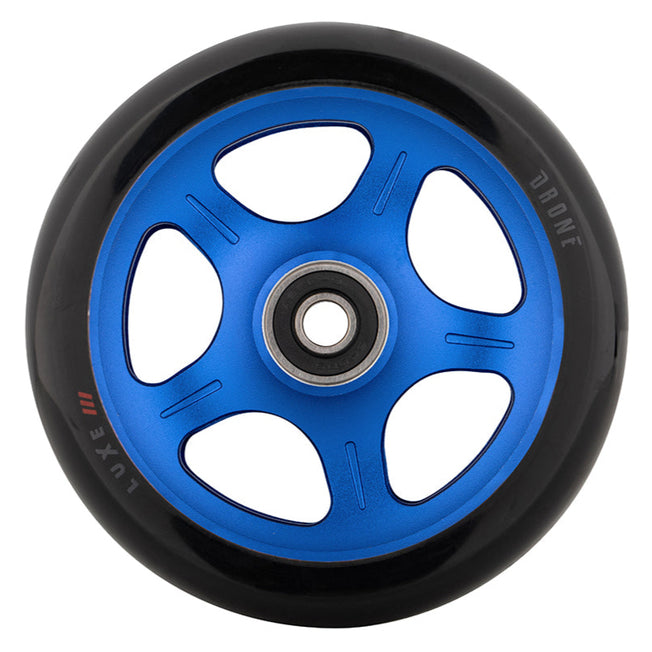 Drone Luxe 3 Dual-Core Feather-Light Pro Scooter Wheel - 110mm - Blue