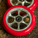 Mantra Orbit Park Scooter Wheel - 110mm - Red / Silver