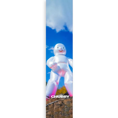 Chubby Mellow Man Scooter Griptape - Blue / White