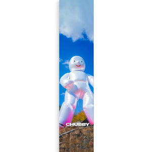 Chubby Mellow Man Scooter Griptape - Blue / White