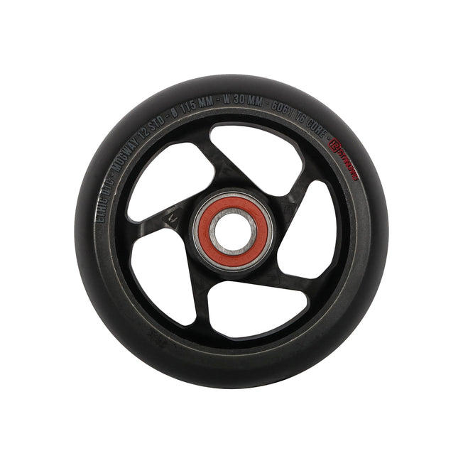 Ethic Mogway 12std Scooter Wheel - 115mm - Black / Black