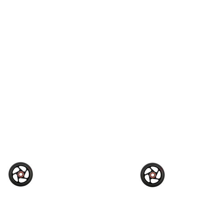 Ethic Mogway 12std Scooter Wheel - 115mm - Black / Black