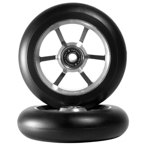 North Signal V3 Pro Scooter Wheel - 115mm - Black / Silver - Pair