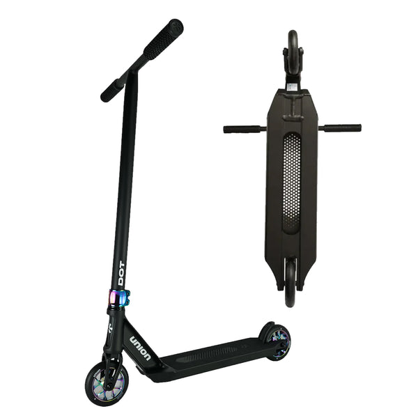 Union Dot Complete Scooter - Black / Neochrome - Large