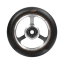 North Index G5 Scooter Wheels - 115mm - Silver / Black - Pair