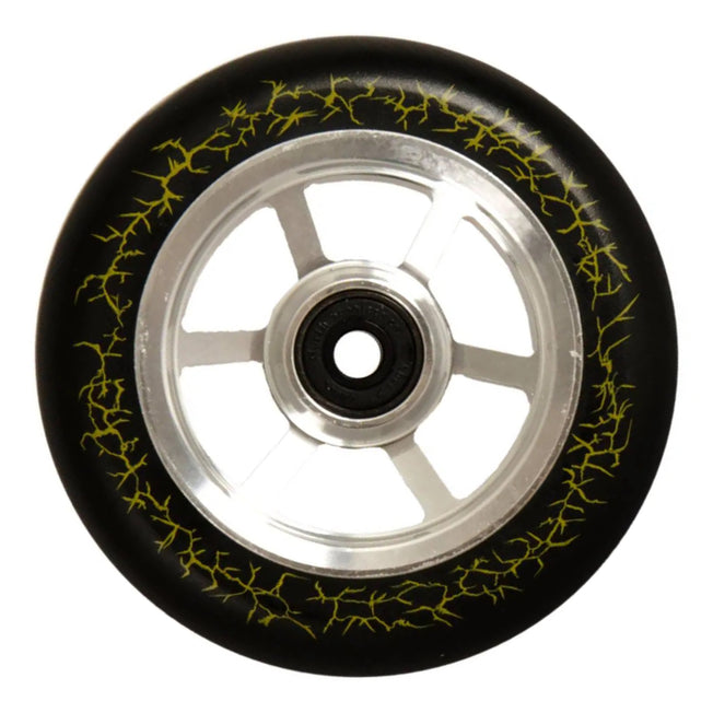 North Ryan Ruegg Signature Pro Scooter Wheels - 115mm - Silver/Black - Pair