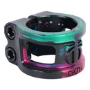 Oath Cage V2 Scooter Double Clamp - Green / Pink / Black