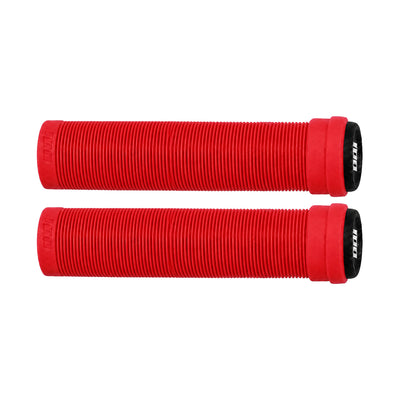 ODI Long Neck Grips - Flangeless - Red