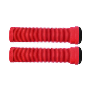 ODI Long Neck Grips - Flangeless - ST - Red
