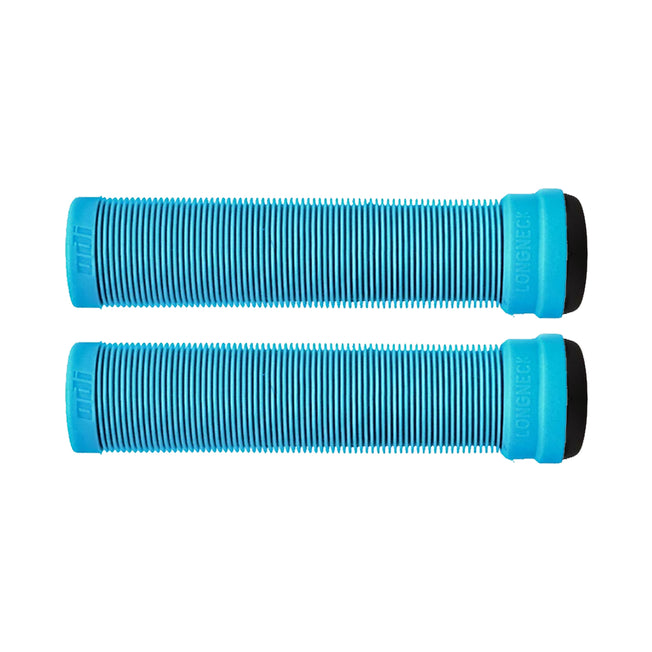 ODI Long Neck Grips - Flangeless - ST - Aqua