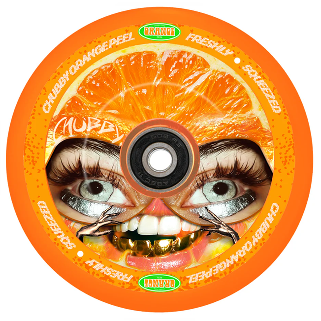 Chubby Hollowcore Scooter Wheel - 110mm - Orange Peel