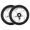Thumbnail for Prey Feel Scooter Wheels - 110mm - Silver/Black - Pair