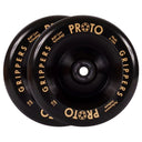 Proto Gripper Fullcore Wheels - 110mm - Black on Black - Pair