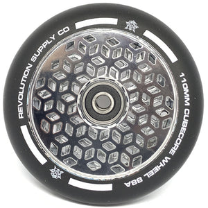 Revolution Supply Co Cube Core Wheels V2 - 110mm - Chrome