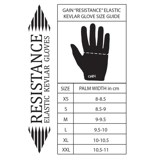 Gain Protection Resistance Armortex Gloves - Logo