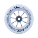 River Rapids Scooter Wheels - 115mm - Blizzard - Pair