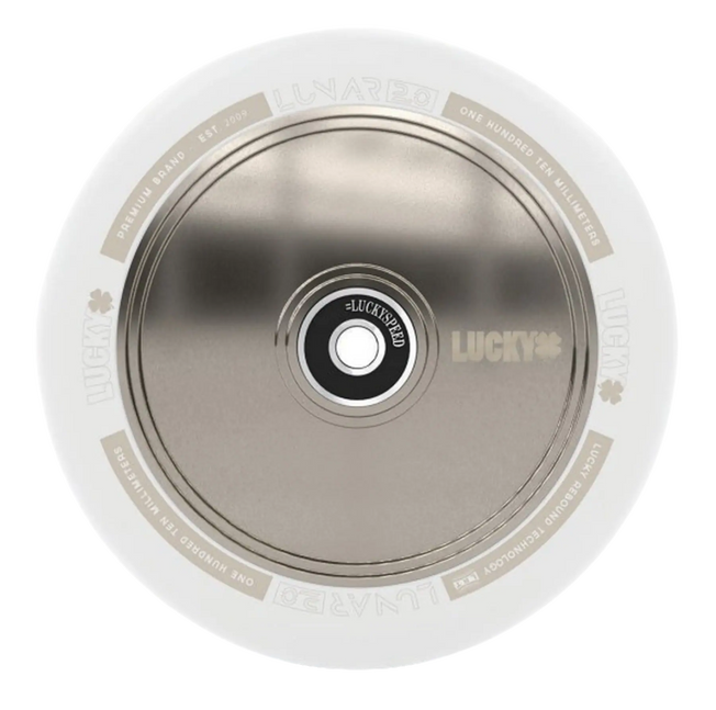 Lucky Lunar Hollowcore Pro Scooter Wheel - 110mm - Raw Logo
