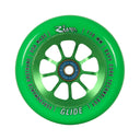 River Glide Scooter Wheels - 110mm - Emerald - Pair