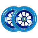 River Glide Scooter Wheels - 110mm - Sapphire - Pair