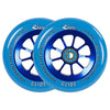 Thumbnail for River Glide Scooter Wheels - 110mm - Sapphire - Pair