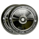 Root Air Scooter Wheels - 120mm - Black on Mirror - Pair