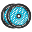 Root Honeycore Scooter Wheels - 110mm - Black on Blue - Pair
