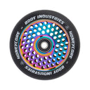 Root Honeycore Scooter Wheels - 110mm - Black on Oil Slick - Pair