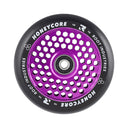 Root Honeycore Scooter Wheels - 110mm - Black on Purple - Pair