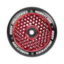 Root Honeycore Scooter Wheels - 110mm - Black on Red - Pair