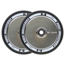 Root Air Scooter Wheels - 120mm - Black on Mirror - Pair