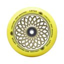 Root Lotus Scooter Wheels - 110mm - Yellow - Pair