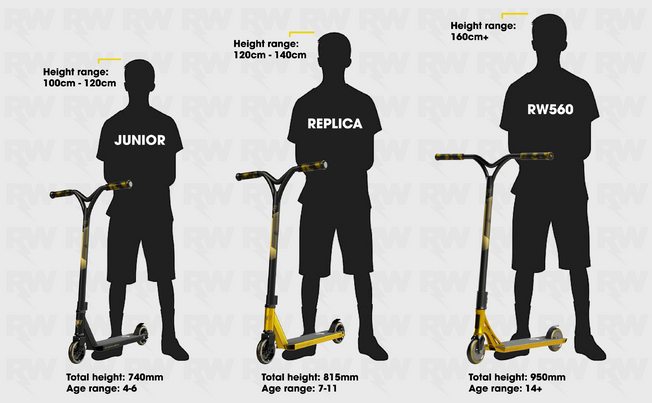 Ryan Williams Complete Scooter 2025 - Junior - Gold / Black