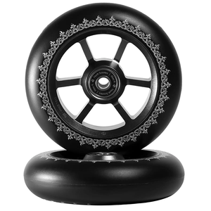 North William Holm Wheel - 115mm - Matte Black - Pair