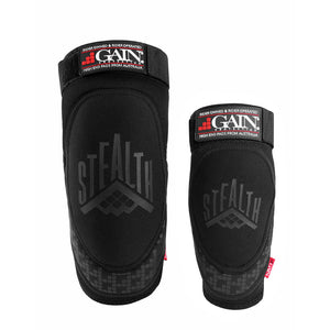 Gain Protection Stealth Knee Pads - Black