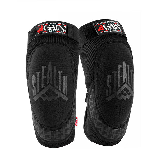 Gain Protection Stealth Knee Pads - Black