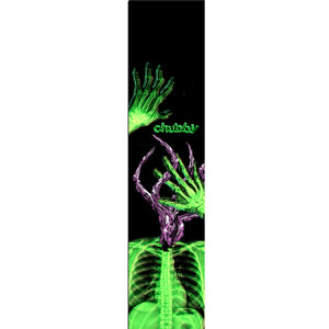Chubby Tentaskull Scooter Griptape - Green / Black