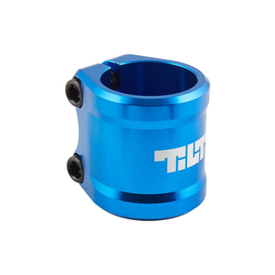 Tilt ARC Oversized Scooter Double Clamp - Anodized Blue