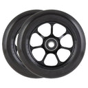 Tilt Durare Scooter Wheels - Spoked - 110mm - Black - Pair