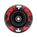 Tilt Durare Scooters Wheels - 120mm - Skulls Red - Pair